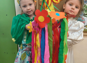 Przedszkolaki witają wiosnę