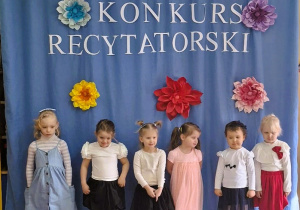 Dziewczynki występujące w kategorii 3- 4- latki