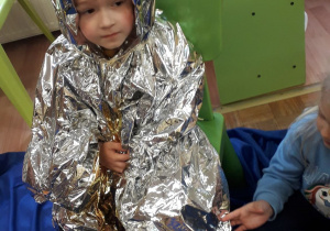 Dzieci odwiedził kosmonauta.