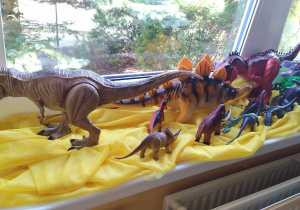 Wystawa dinozaurów.